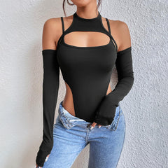 Sexy off Shoulder Nightclub bodysuit - 808Lush