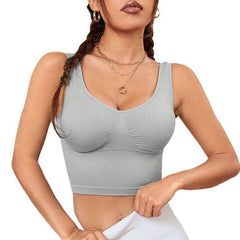 Sports Bra Breathable With Chest Pad