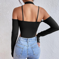 Sexy off Shoulder Nightclub bodysuit - 808Lush