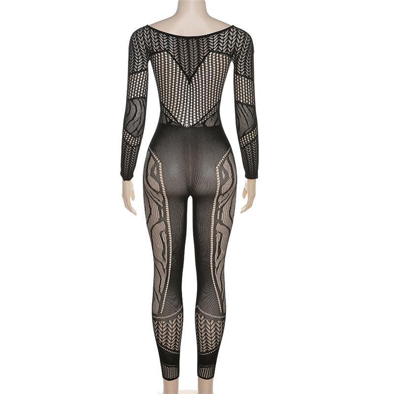 Sexy Party Mesh Jumpsuit - 808Lush