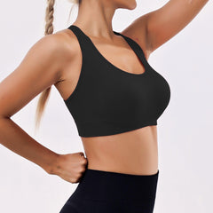 Sports Yoga Vest Running Shockproof Workout Bra