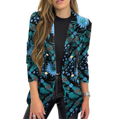 Women Blazer Long Sleeve - 808Lush