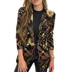 Women Blazer Long Sleeve - 808Lush