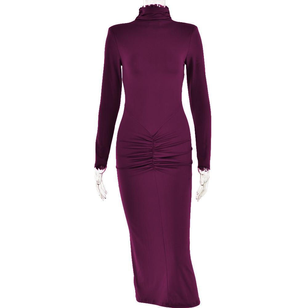 Long Sleeves Sexy Elegant Bodycon Midi Dress - 808Lush