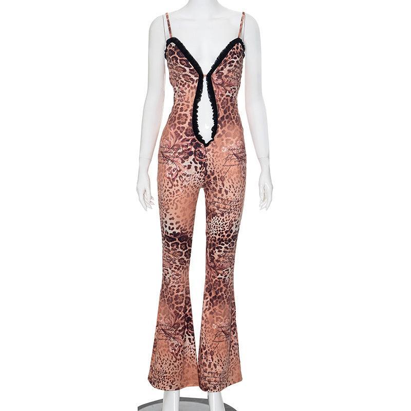 Sexy Corset Backless Jumpsuit - 808Lush