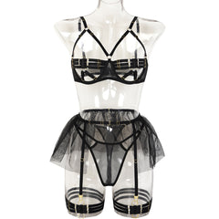 Three Piece Set Princess Skirt Sexy Lingerie