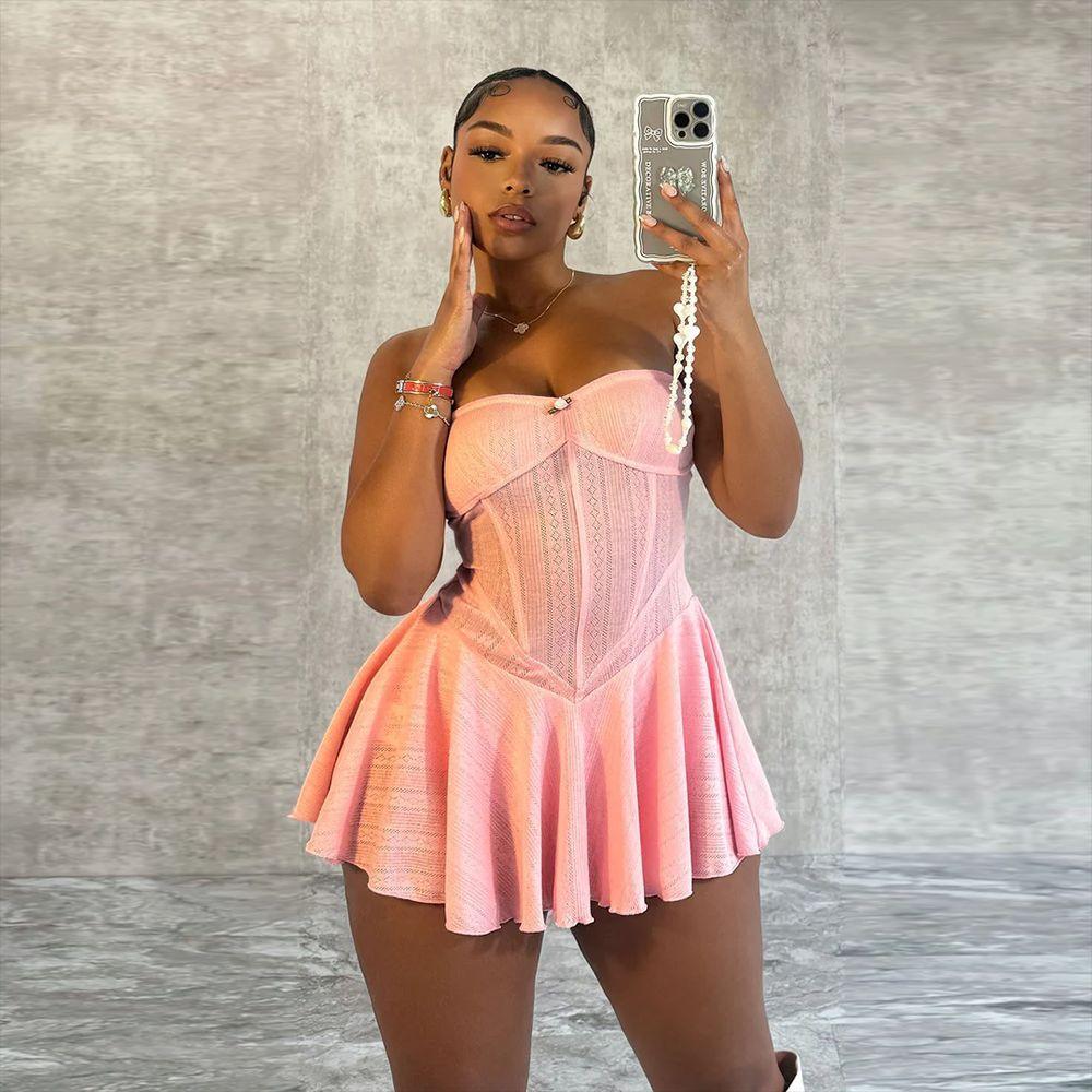 Sexy off Shoulder Princess Mini Dress - 808Lush