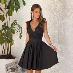 Sexy V Neck Dress - 808Lush