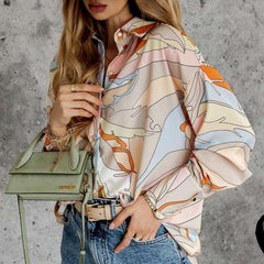 Loose Long Sleeve Shirt for Women - 808Lush