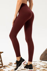 High Waist Skinny Active Pants - 808Lush