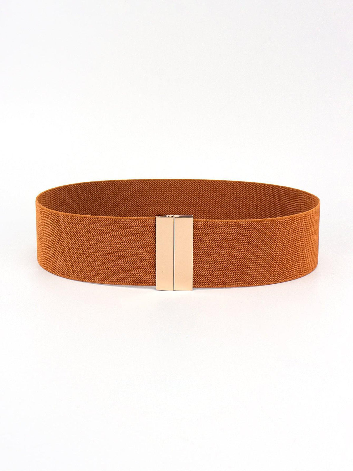 Alloy Buckle Elastic Belt - 808Lush