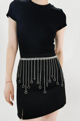 Fringe Chain Alloy Belt - 808Lush