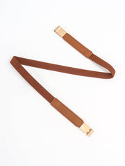 PU Elastic Skinny Belt - 808Lush