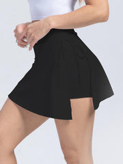 Tied High Waist Active Shorts - 808Lush