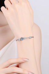 2 Carat Moissanite 925 Sterling Silver Bracelet - 808Lush