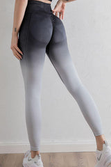 Gradient High Waist Sports Leggings - 808Lush