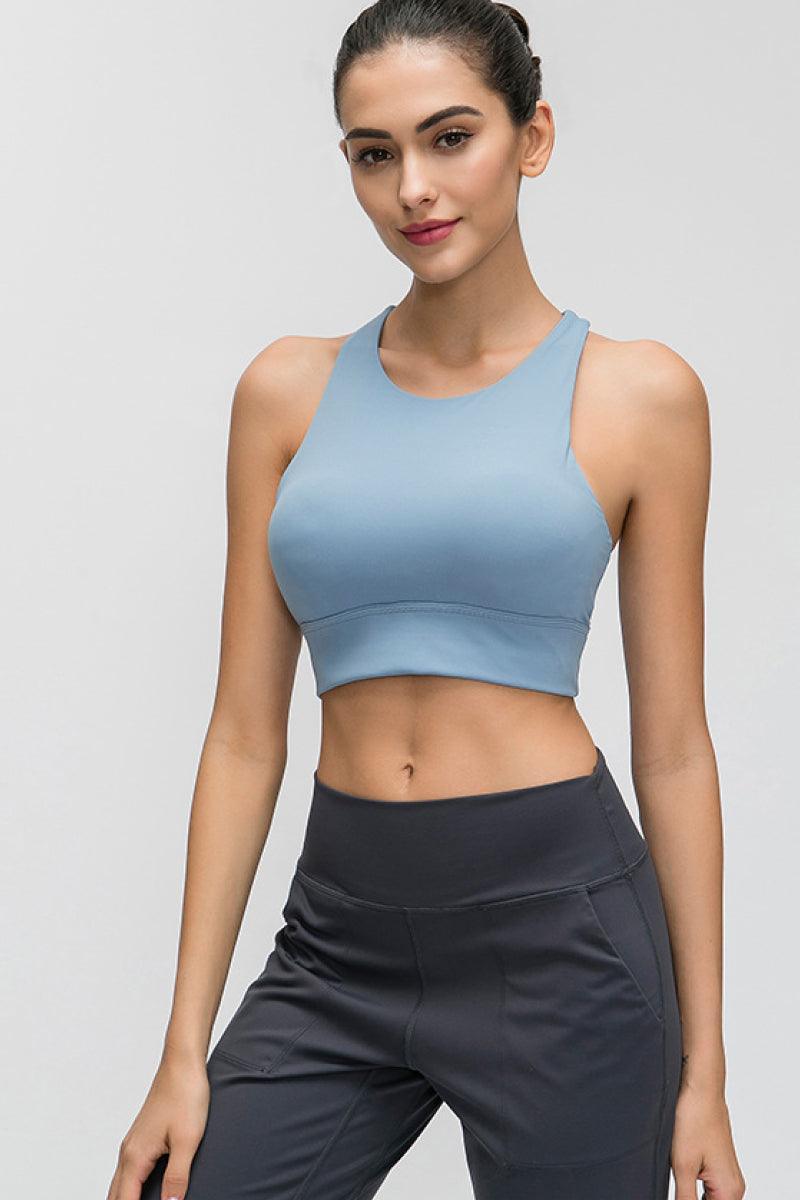 Halter Keyhole Sports Bra - 808Lush