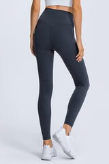 High Rise Ankle Length Yoga Leggings - 808Lush