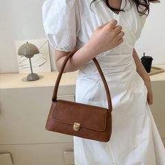 PU Leather Shoulder Bag - 808Lush