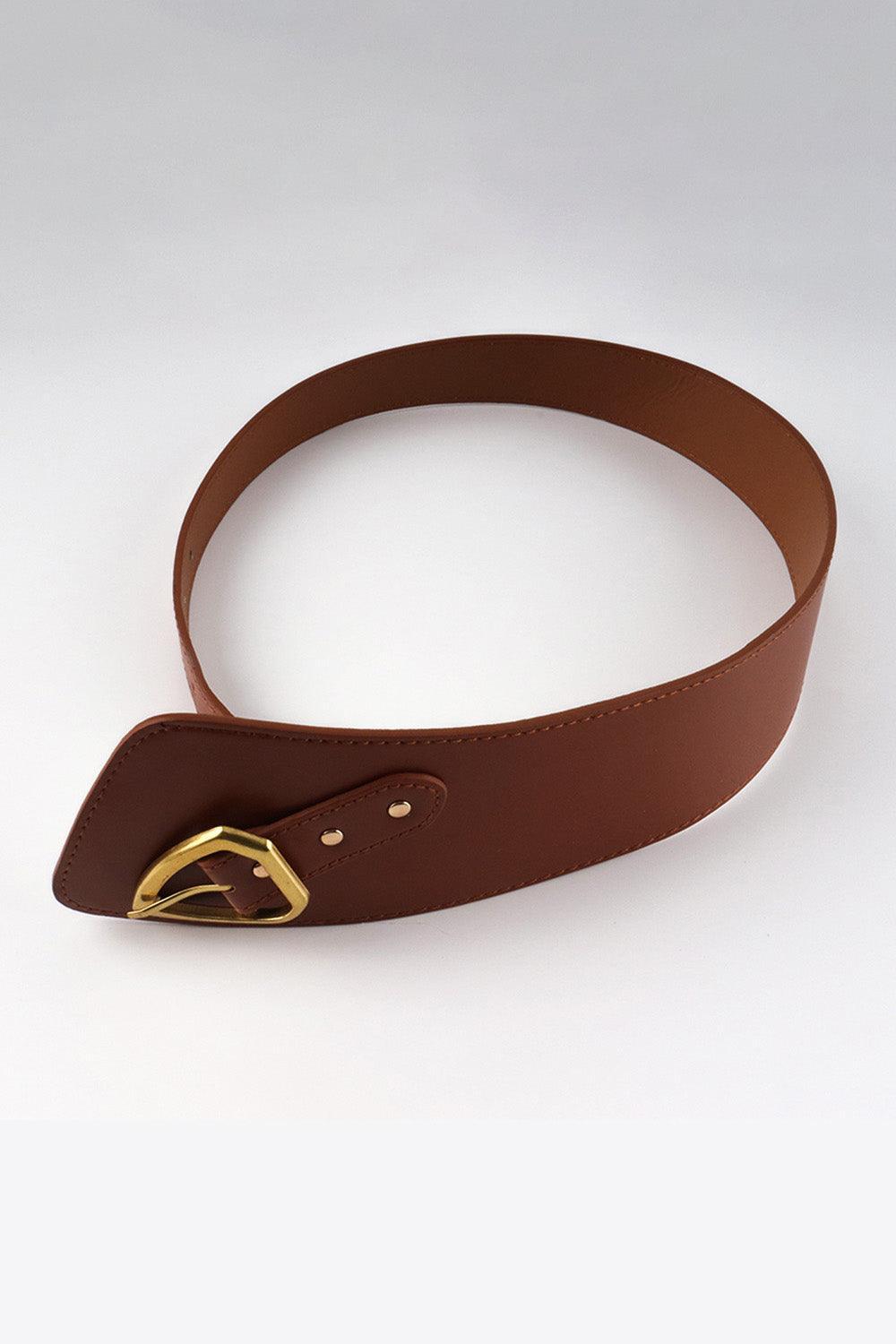 Irregular PU Leather Belt - 808Lush