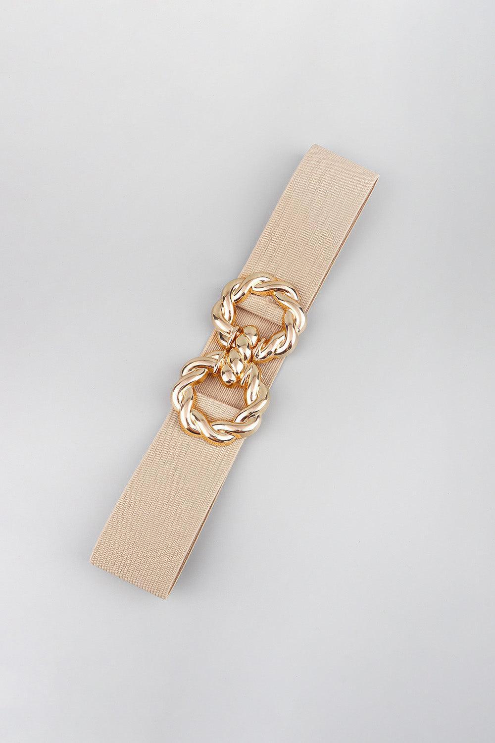 Zinc Alloy Buckle Elastic Belt - 808Lush