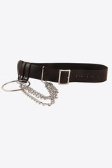 PU Belt with Chain - 808Lush