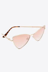 Metal Frame Cat-Eye Sunglasses - 808Lush