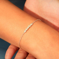 Daisy Shape Spring Ring Closure Bracelet - 808Lush