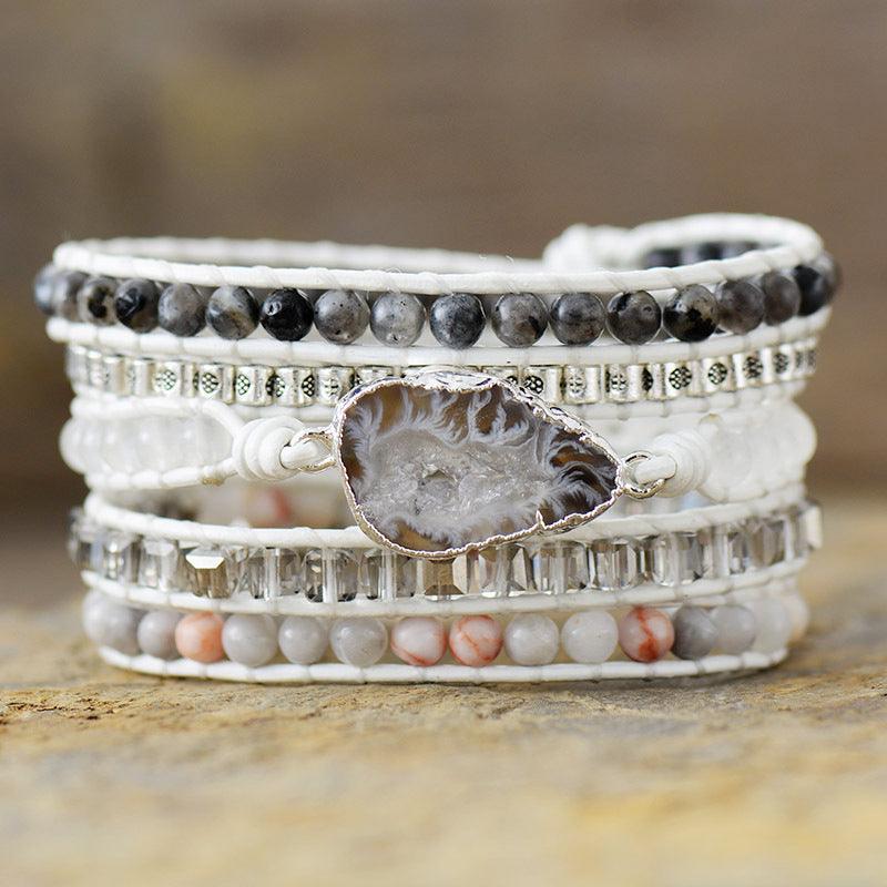 Natural Stone Layered Bracelet - 808Lush