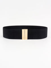 Alloy Buckle Elastic Belt - 808Lush