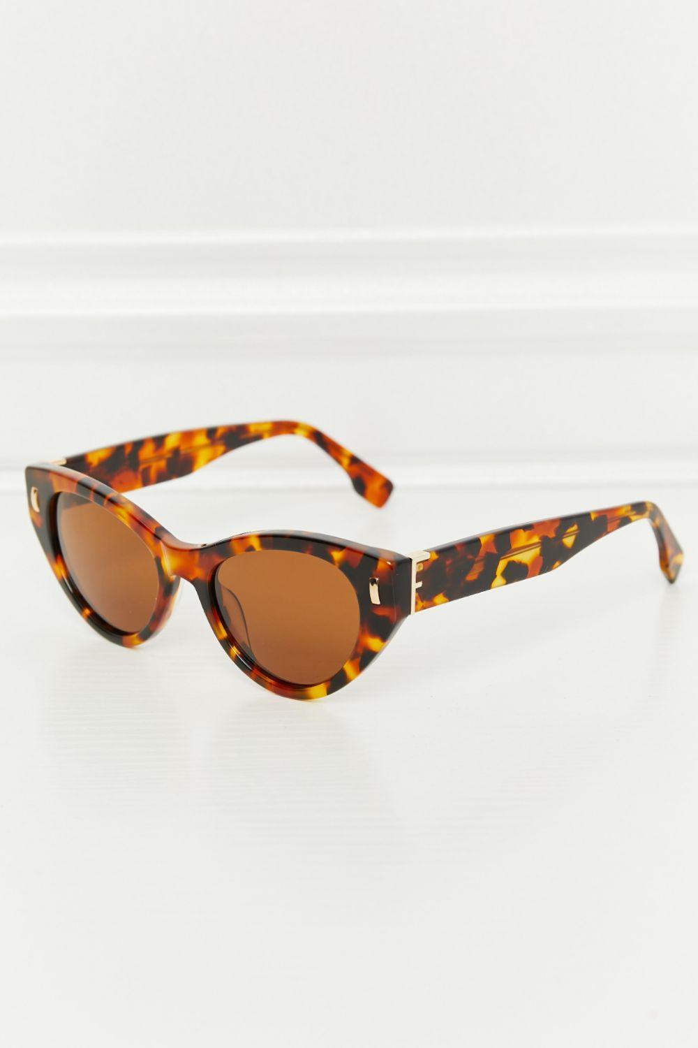 Tortoiseshell Acetate Frame Sunglasses - 808Lush