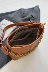 PU Leather Shoulder Bag - 808Lush