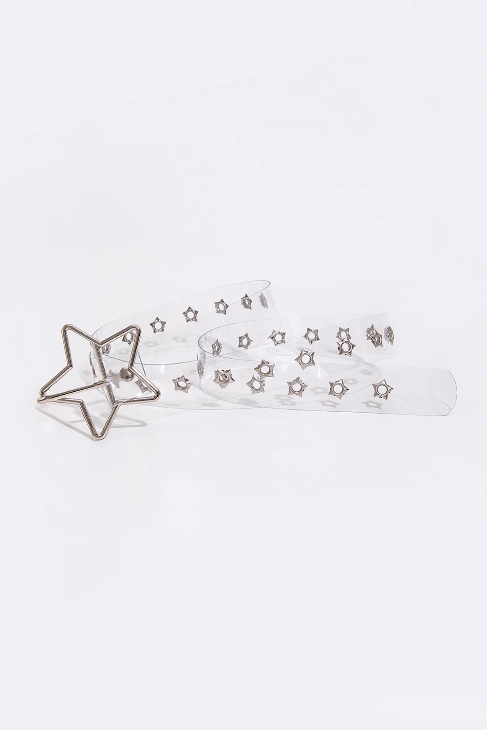 Adjustable PVC Star Shape Buckle Belt - 808Lush