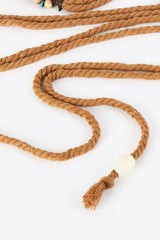 Wood Ring Rope Belt - 808Lush