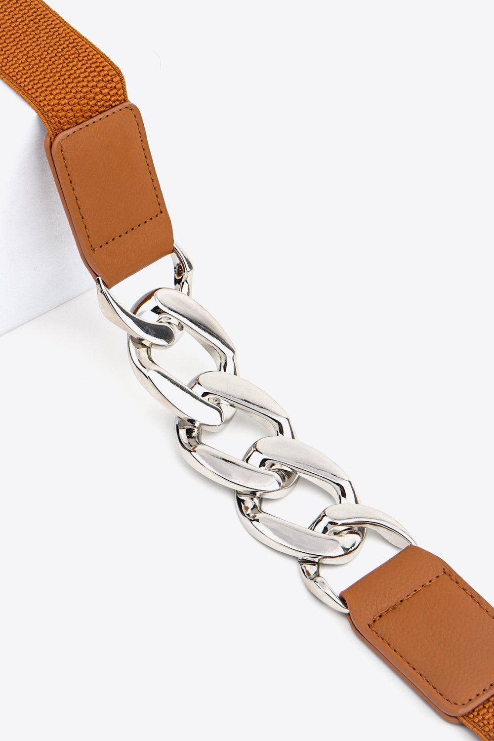 Chain Detail Elastic Belt - 808Lush