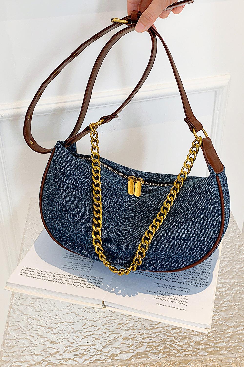 Denim Crossbody Bag - 808Lush