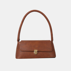 PU Leather Shoulder Bag - 808Lush