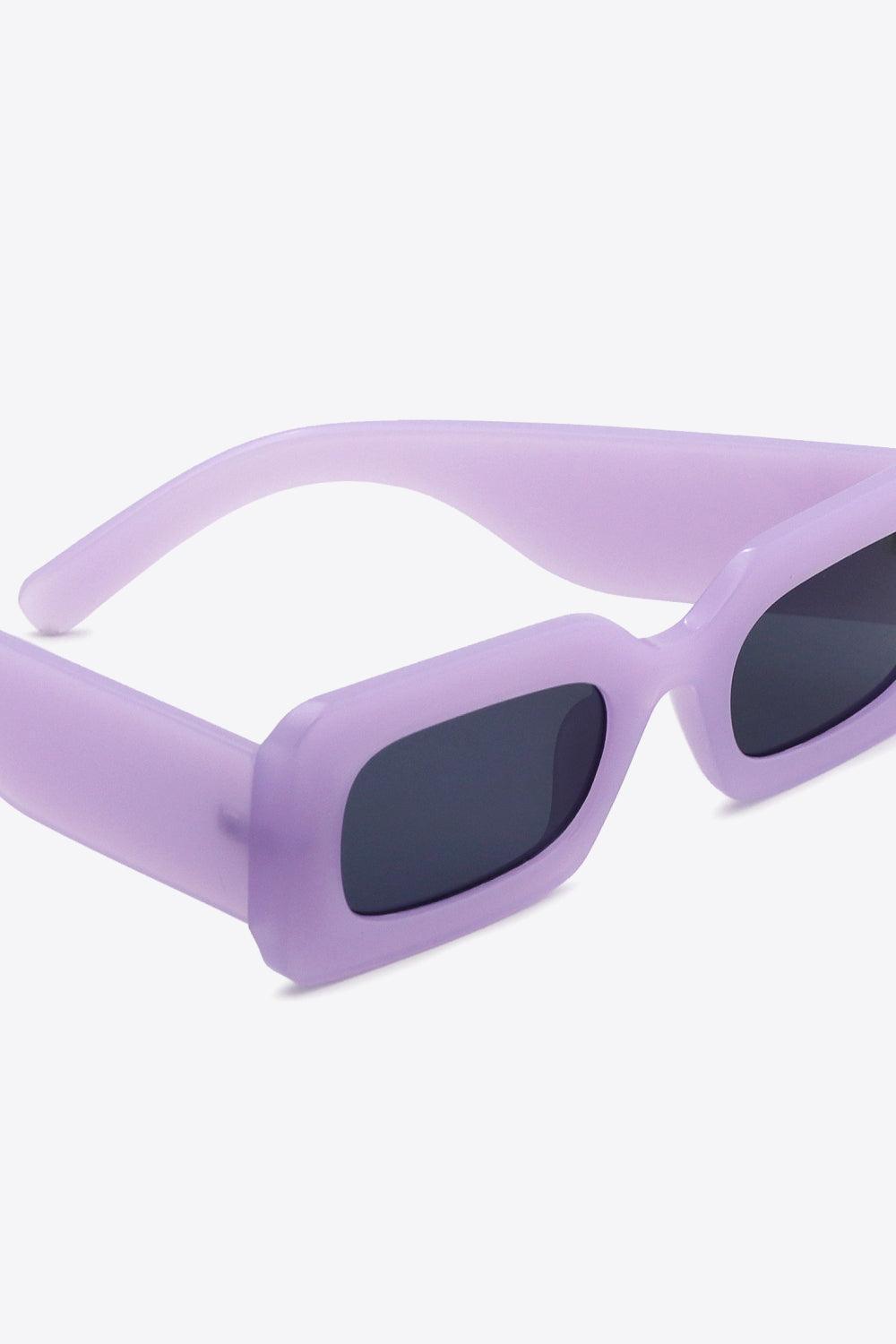 Polycarbonate Frame Rectangle Sunglasses - 808Lush