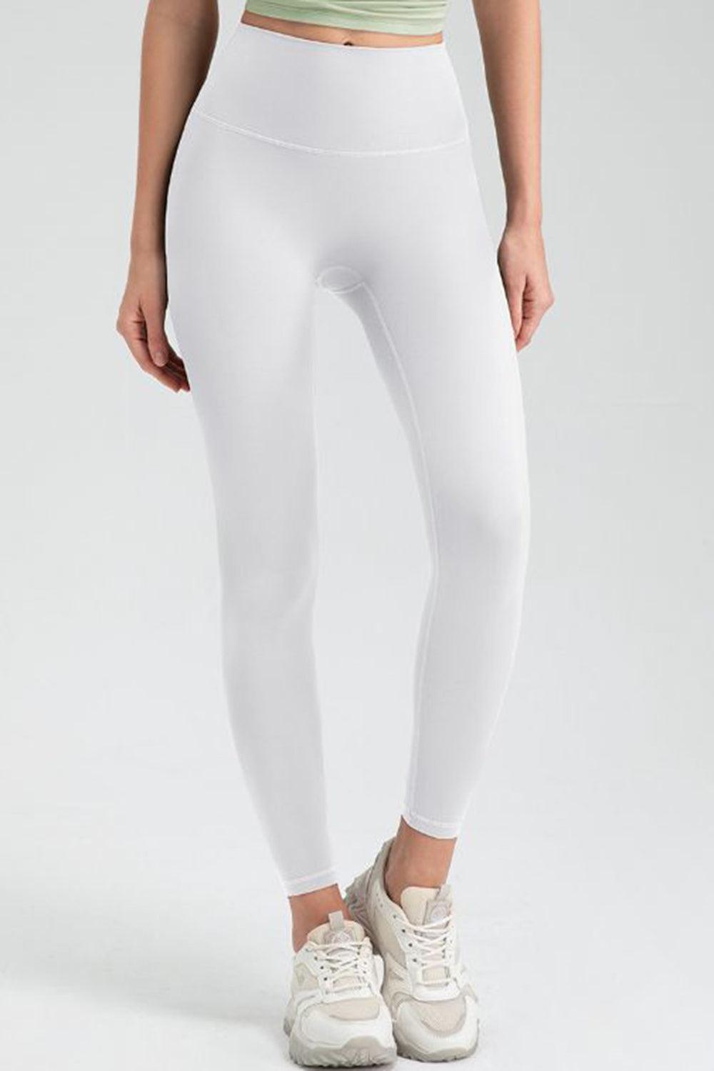 Wide Waistband High Waist Sport Leggings - 808Lush