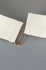 PU Leather Wide Elastic Belt - 808Lush