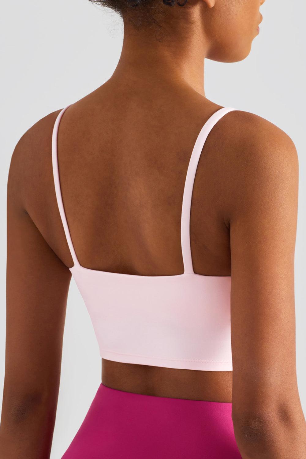 Spaghetti Strap Sports Bra - 808Lush