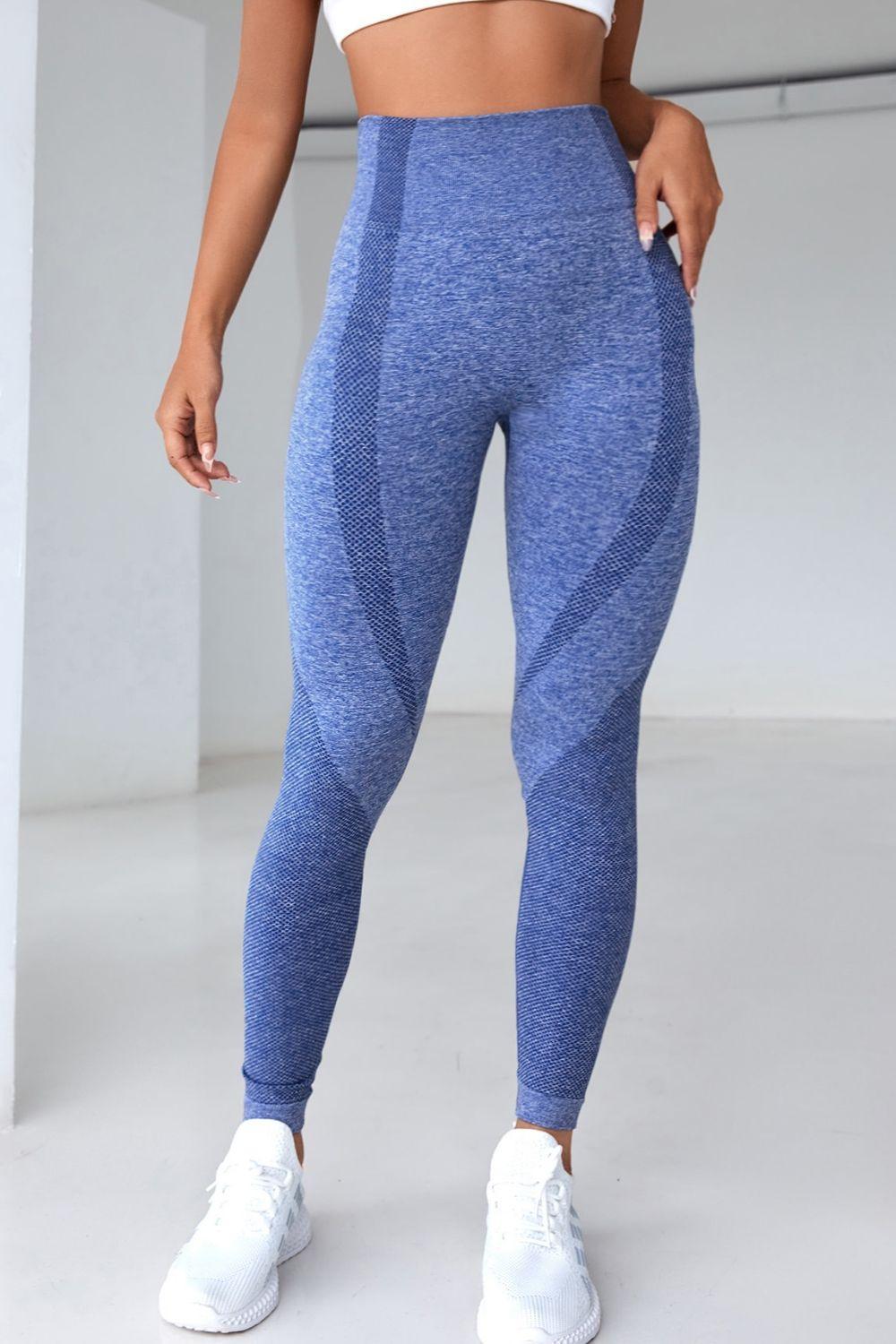 High Waistband Long Active Pants - 808Lush