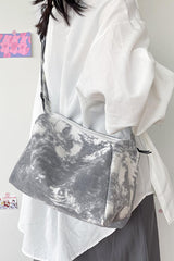 Tie-Dye Canvas Crossbody Bag - 808Lush