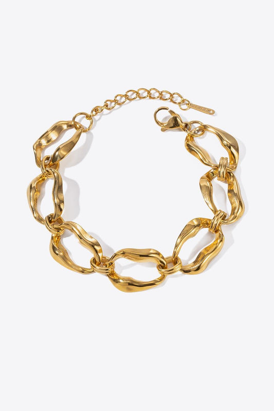 18K Gold-Plated Stainless Steel Bracelet - 808Lush