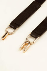 Alloy Buckle Elastic Belt - 808Lush