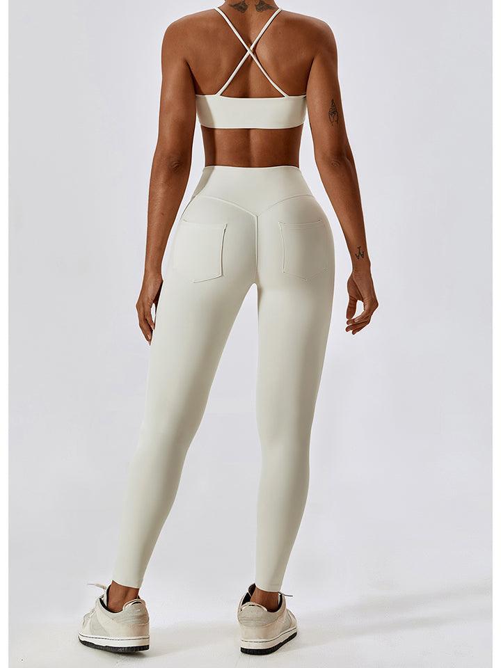 Wide Waistband Sports Pants - 808Lush