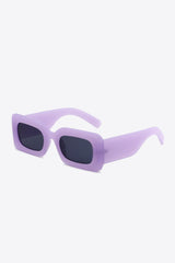 Polycarbonate Frame Rectangle Sunglasses - 808Lush