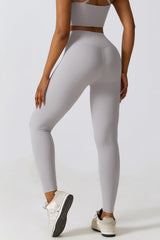 V-Waistband Sports Leggings - 808Lush