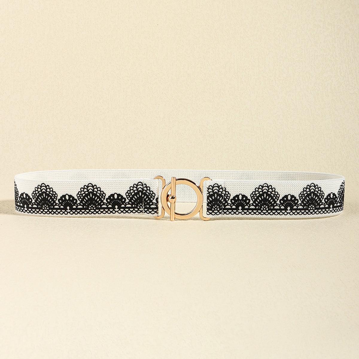 Toggle Clasp Elastic Belt - 808Lush