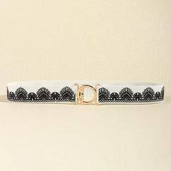 Toggle Clasp Elastic Belt - 808Lush